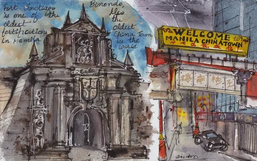 7. Fort Santiago (Old Town) and Manila Chinatown