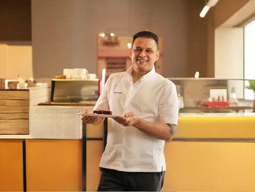Pastry chef Santosh Rawat