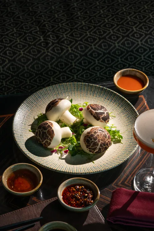 Steamed Mushroom Bun