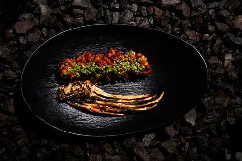 Chilli Lobster, Spring Onions - 2