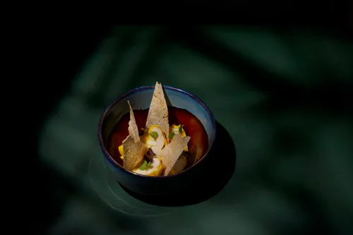 Lobster Rassam, Dosai Crisp