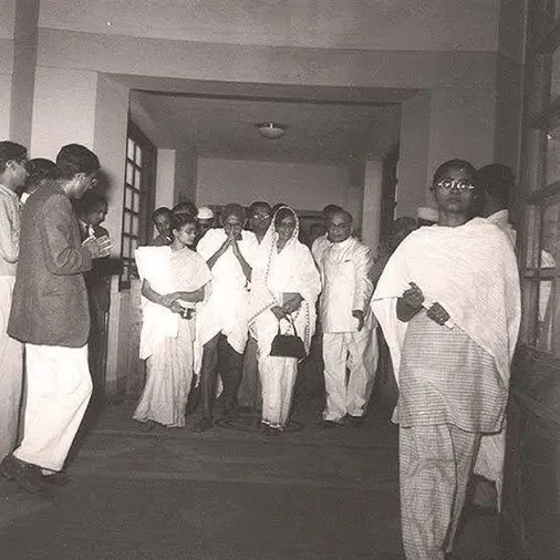 A Broadcast for non-violence from All India Radio, New Delhi