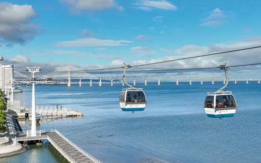 Cable Car Ride - Telecabine Lisboa