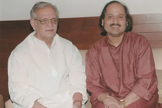 RONU MAJUMDAR with guljar