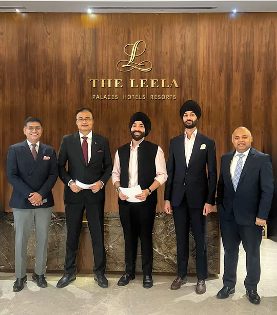 Signing The Leela Jaisalmer