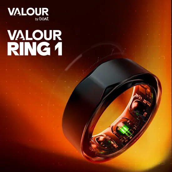 boAt’s Valour brand enters smart ring space with titanium Valour Ring 1