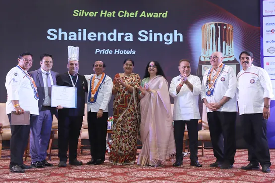 5 Silver Hat Award Chef Shailender Singh
