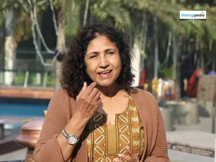 The founder and owner of Tijara Organic Farm, Sneh Yadav