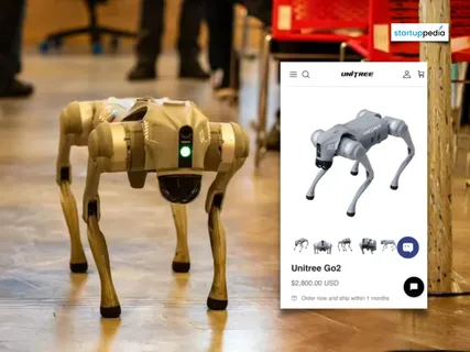 Wipro presents same China-made Unitree Go2 robot dog at India AI Summit