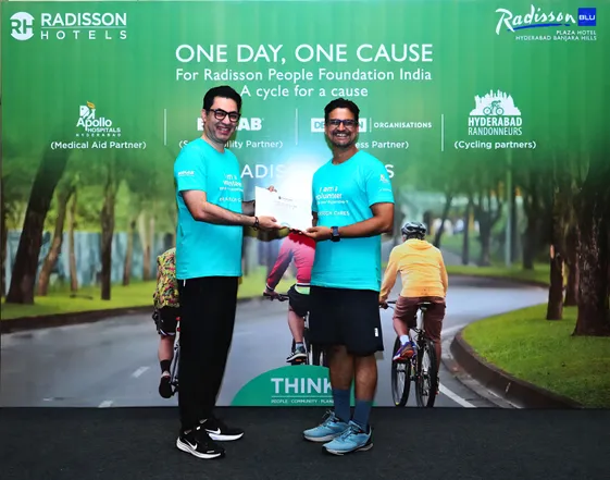 Blu Plaza Hyderabad - Cycle for a Cause