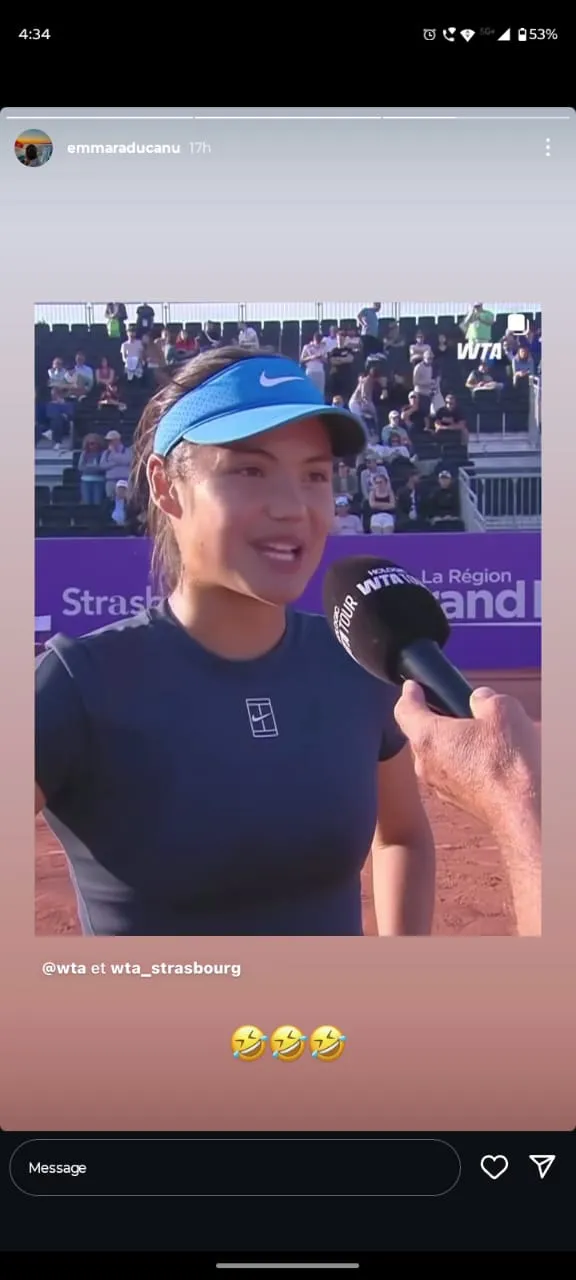 Emma Raducanu’s Witty ‘Relationship’ Comment