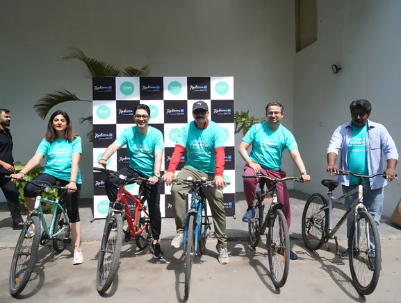 Blu Plaza Hyderabad - Cycle for a Cause 2