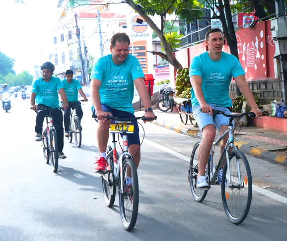 Blu Plaza Hyderabad - Cycle for a Cause 3