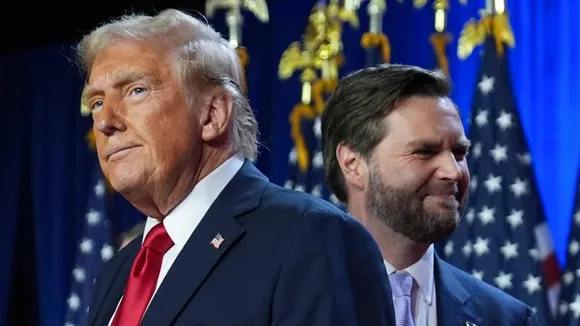 US President-elect Donald Trump and Vice-President elect JD Vance
