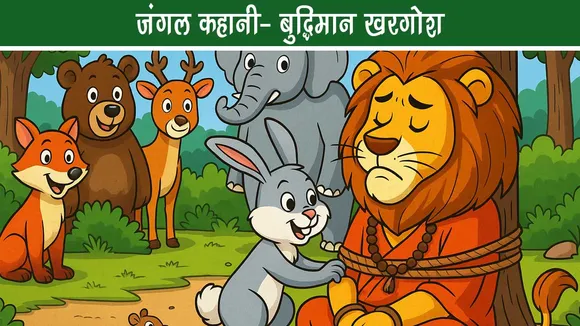 जंगल कहानी : बुद्धिमान खरगोश