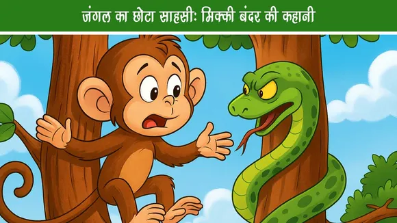 जंगल का छोटा साहसी: मिक्की बंदर की कहानी