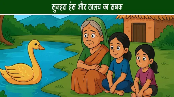 प्रेरक कहानी: सुनहरा हंस और लालच का सबक