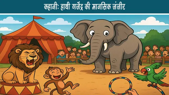 हाथी गजेंद्र की मानसिक जंजीर