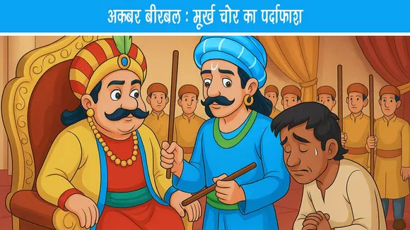 अकबर बीरबल : मूर्ख चोर का पर्दाफाश