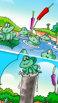 Jungle Story: विजेता मेंढक