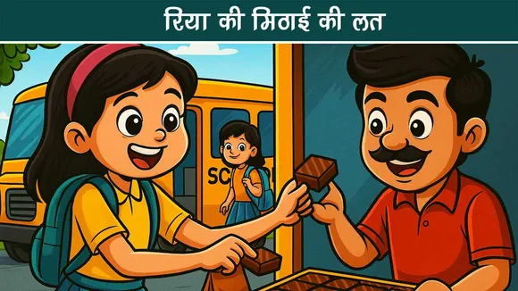 रिया की मिठाई की लत