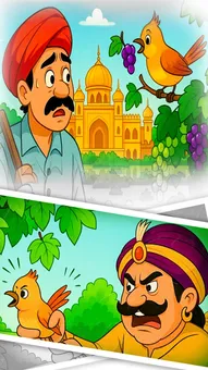 चतुर चिड़िया का सबक: एक प्रेरक कहानी