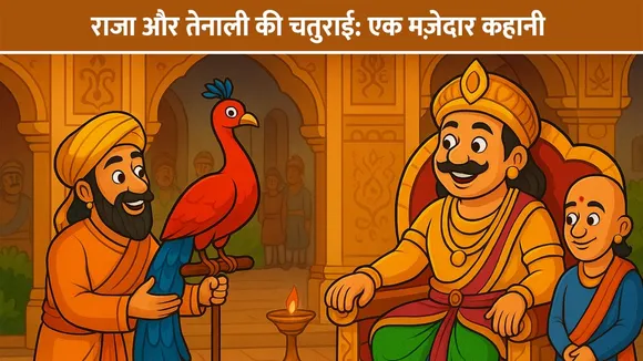 राजा और तेनाली की चतुराई: एक मज़ेदार कहानी