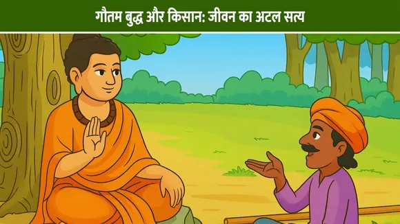 गौतम बुद्ध और किसान: जीवन का अटल सत्य