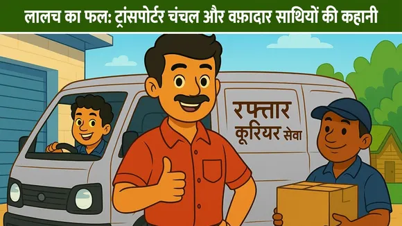 लालच का फल: ट्रांसपोर्टर चंचल और वफ़ादार साथियों की कहानी
