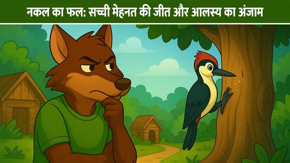 नकल का फल: सच्ची मेहनत की जीत और आलस्य का अंजाम