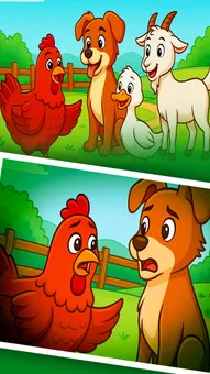 छोटी लाल टर्की की जंगल कहानी - मेहनत का फल