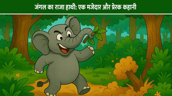जंगल का राजा हाथी: एक मजेदार और प्रेरक कहानी | Best Hindi Story for Kids