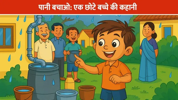 पानी बचाओ: एक छोटे बच्चे की प्रेरक कहानी | Best Hindi Story for Kids