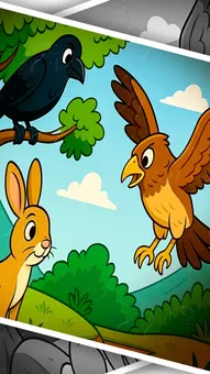 नकल में अकल चाहिए: एक कौवे की मूर्खता और उसकी भारी कीमत | बच्चों के लिए प्रेरणादायक हिंदी कहानी