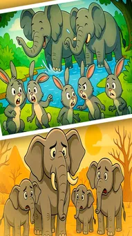 खरगोश की चतुराई ने बचाया जीवन- Jungle Story