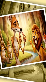 कंजूस गीदड़ की अनोखी सजा | बच्चों की प्रेरणादायक हिंदी कहानी