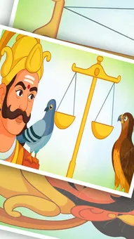राजा शिवि और कबूतर और बाज की कहानी