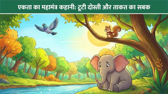 एकता का महामंत्र कहानी: टूटी दोस्ती और ताकत का सबक