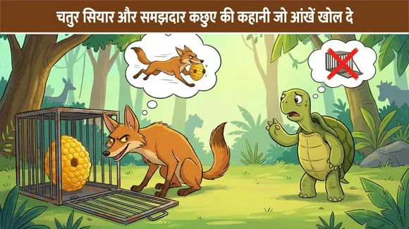 Buddhi aur Vivek: चतुर सियार और समझदार कछुए की कहानी जो आंखें खोल दे