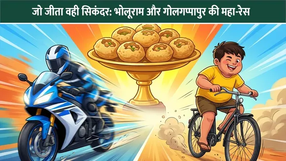 जो जीता वही सिकंदर: भोलूराम और गोलगप्पापुर की महा-रेस