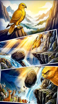 बहादुरी का इनाम: चीनू बाज़ और गरुड़ घाटी का संकट