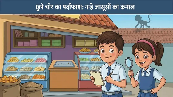 छुपे चोर का पर्दाफाश: नन्हे जासूसों का कमाल