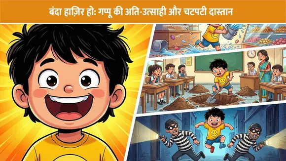 बंदा हाज़िर हो: गप्पू की अति-उत्साही और चटपटी दास्तान