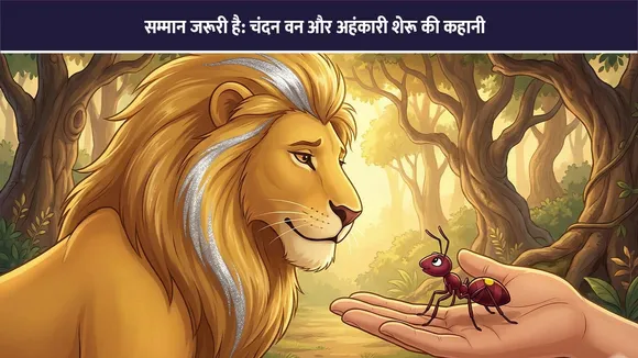 सम्मान जरूरी है: चंदन वन और अहंकारी शेरू की कहानी