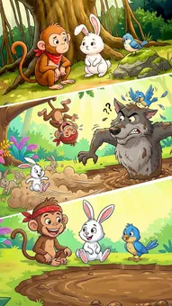 जंगल का असली राजा कौन? संगठन या ताकत?