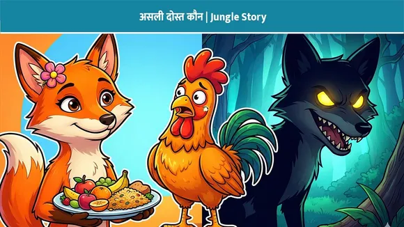 असली दोस्त कौन | Jungle Story