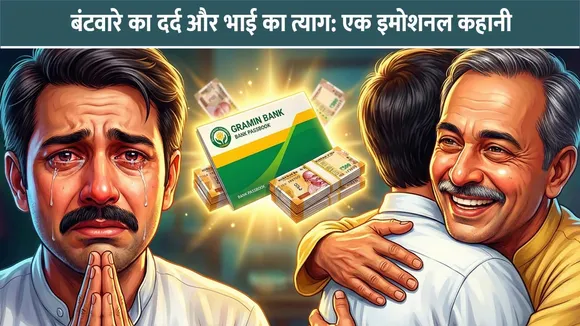 बंटवारे का दर्द और भाई का त्याग: एक इमोशनल कहानी