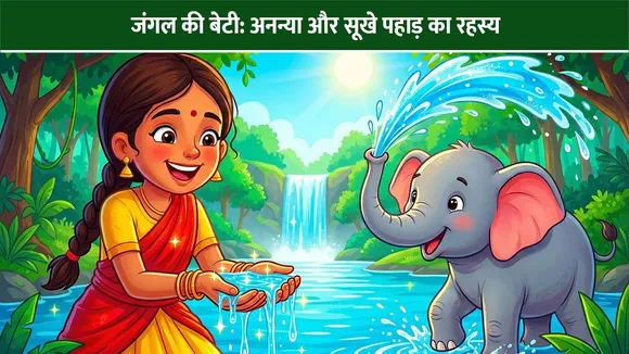 जंगल की बेटी: अनन्या और सूखे पहाड़ का रहस्य