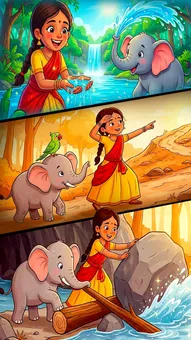 जंगल की बेटी: अनन्या और सूखे पहाड़ का रहस्य