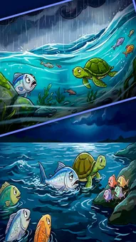 Himmat Zaroori Hai – बिन्नी मछली और तोशी कछुए की कहानी